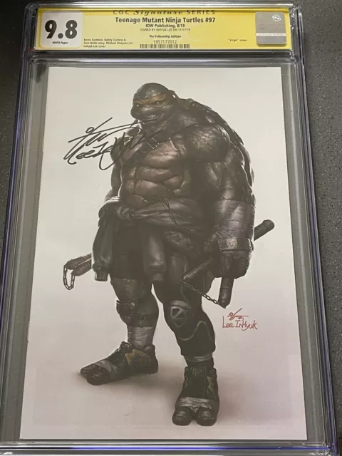 Teenage Mutant Ninja Turtles #97 CGC SS 9.8 The Fellowship Edition virgin cover
