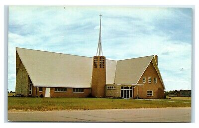 Postcard First Lutheran Church, Cumberland, Wisconsin L53