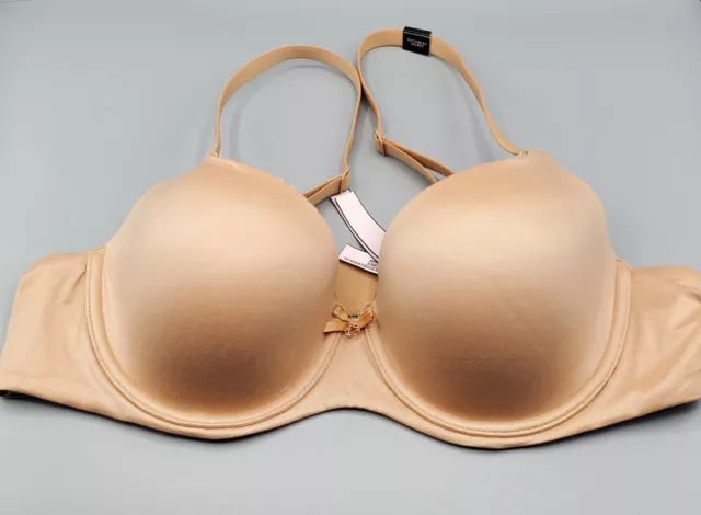 Victoria’s Secret Body By Victoria Lined Perfect Coverage Bra 38B Pink  Shimmer