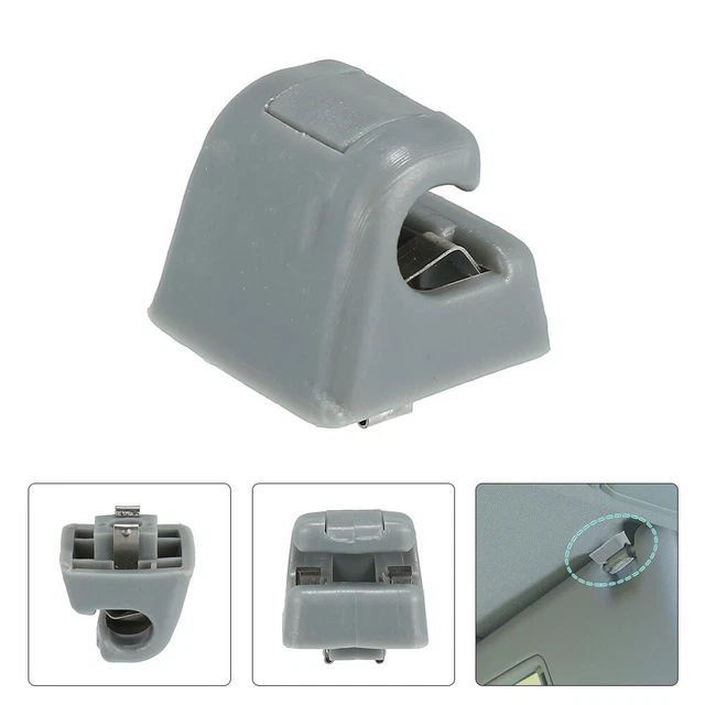 VVO Fasteners- Clips En Plastique Gris. Pour Garniture De Toit, Pare-Soleil Et Console De Toit. Compatible Avec Land Rover Defender, Discovery, Range Rover, (10 Pcs