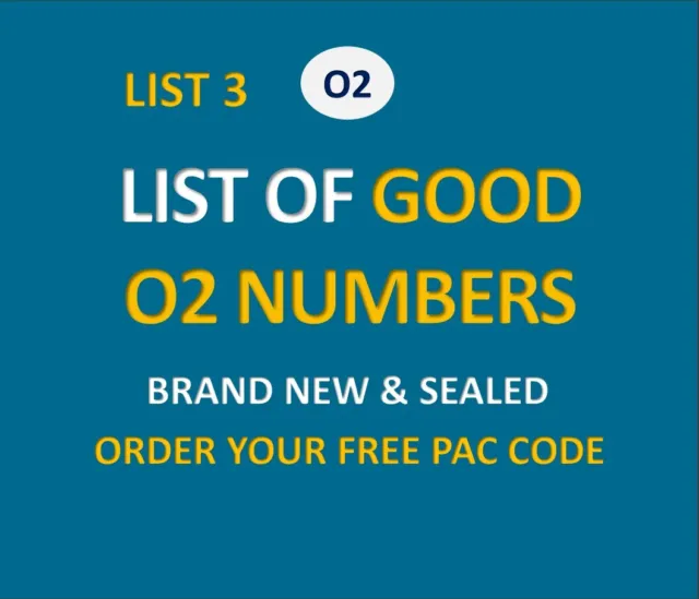 O2 Gold Mobile Number Easy Memorable Vip Business New Phone Sim Card 0777 List 3