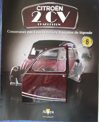 Citroën 2CV Charleston ALTAYA 1/8 N°8 et  9 Porte avant gauche