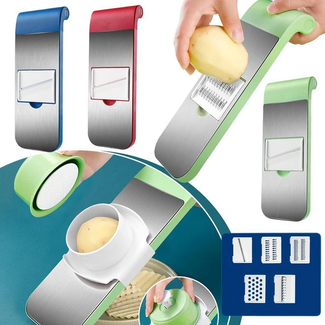 5IN1 SLICER FOOD Cutter Fruit Vegetable Potato Chopper New Slicer ...