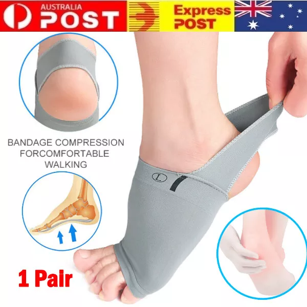 Women Men Foot Arch Corrector Plantar Fasciitis Flat Foot Orthopedic Brace Belt