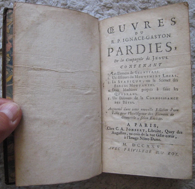 BLAINVILLE (de)] - Oeuvres diverses du Sr. D**. - Livre Rare Book