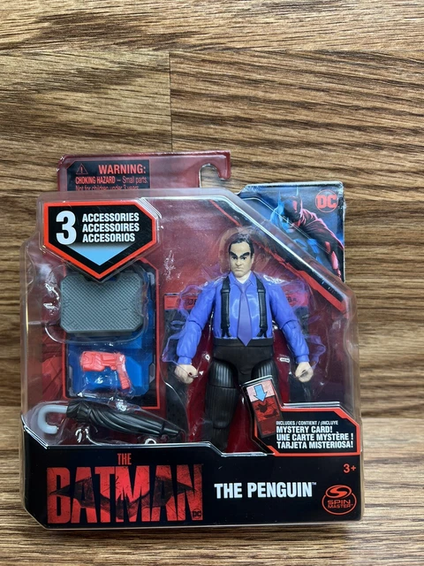 NEW! 2022 Spin Master DC  4” Action Figure The Batman Movie PENGUIN NIB