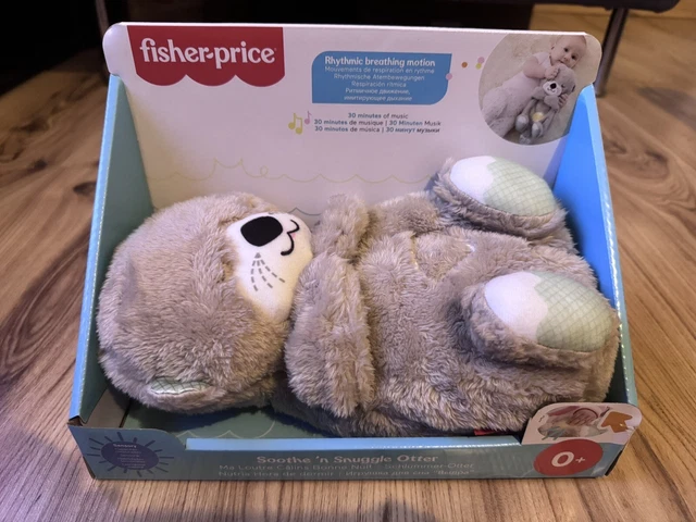 Fisher-Price - Ma Loutre Câlins Bonne Nuit - Peluche Veilleuse Bébé Musicale ... 887961687835