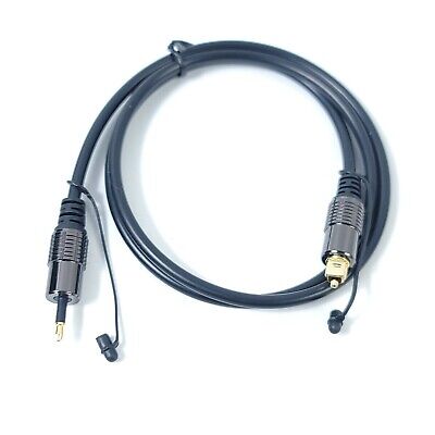 FosPower (3 Feet) 24K Gold Plated Toslink to Mini Toslink Digital Optical S/PDIF