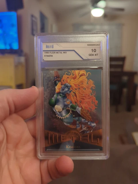 1995 Fleer Marvel Metal #65 Kymaera Graded 10 Gem Mint Comics X-Men