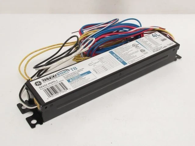 194648 Old-Stock; GE GE432-MVPS-L Electronic Ballast; Programmed