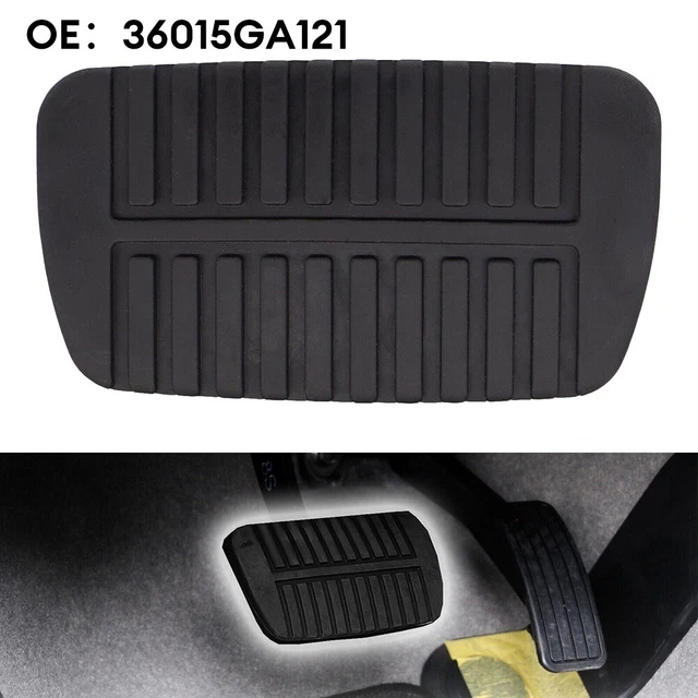 Pastiglia pedale copertura tappo freno 1 pezzo 36015GA121 nero ricambio gomma veicolo