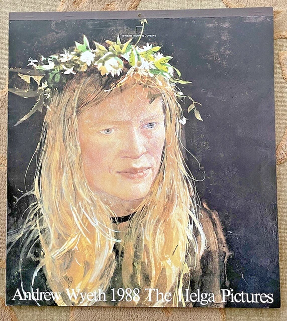 ANDREW WYETH The Helga Pictures 1988 Calendar 17"X15 1/4" le Neues