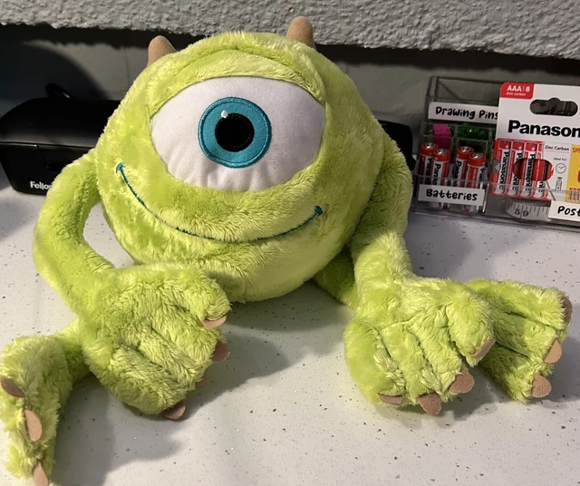 Disney Store Monsters Inc Mike Wazowski Plush Soft Toy Monsters Inc