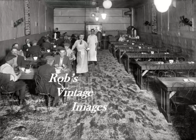 New York City photo Lanier Hotel Restaurant Working Man Cafe Bowery NYC 1907