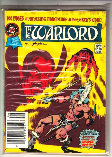 Dc Spec Blue Ribbon Digest #10 Warlord (Dc 1981): Mike Grell / Sealed!  --  Vf
