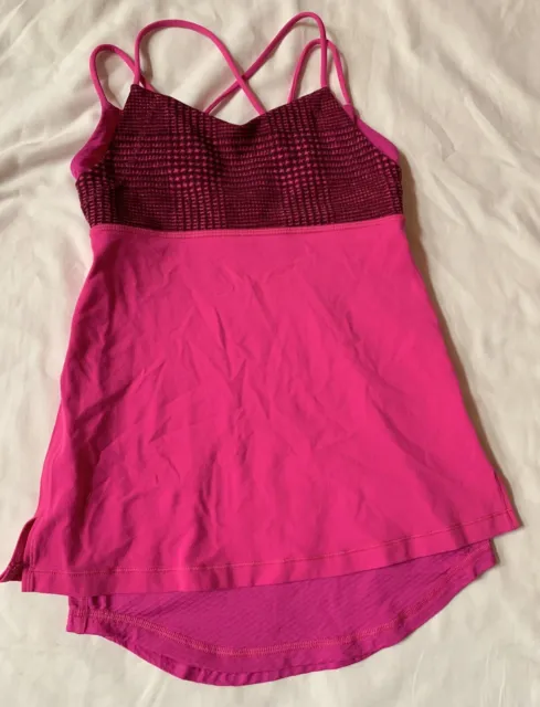 Ivivva Top Size 10 Girls Pink Tank Top