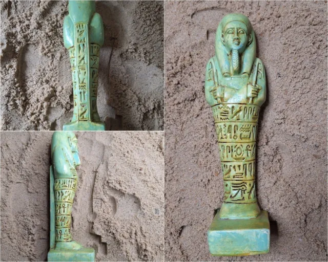 Rare Pharaonic Statue Of Ushabti - Shabti Antiquities Museum Of Ancient Egypt Bc