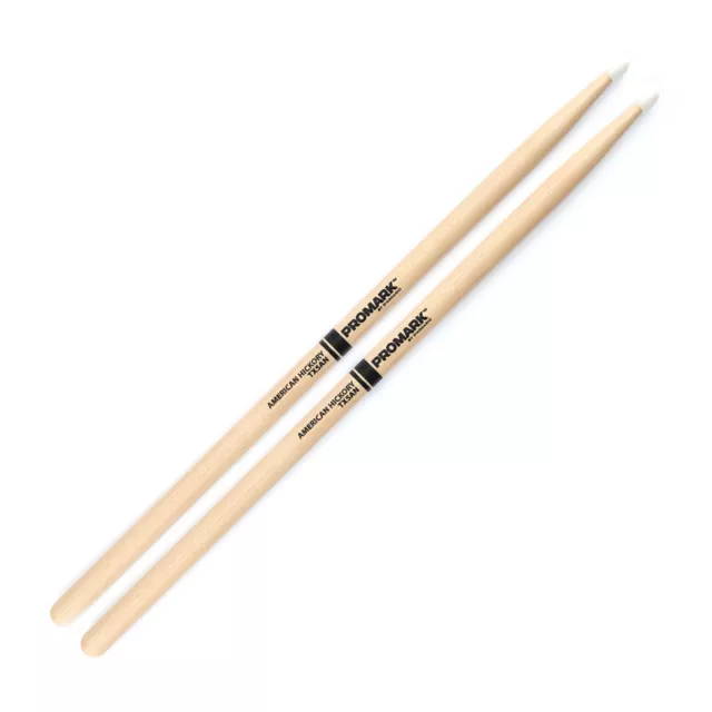 Pro-Mark 5A Hickory bacchette punta nylon (NUOVE)