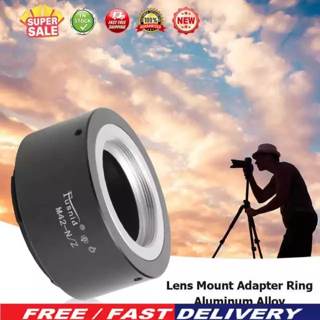 Lens Adapter Ring High Precision for M42 To for Nikon Z Mirrorless Camera