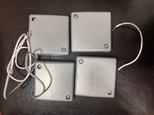 Siemens GM730 Seismic Detector Lot Of 4 Siemens GM730 Seismic Detector Lot Of 4