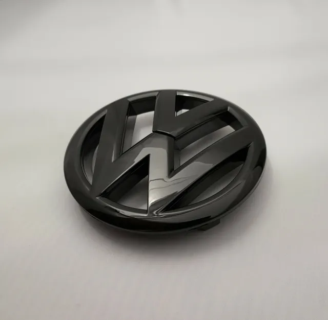 Volkswagen VW Golf Mk6 GTI TSI TDI R20 Front Grille Emblem Black 2010-2014 2