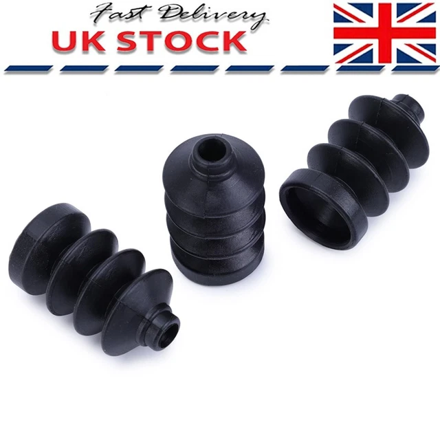 thumbnail image 2 of LMC Suzuki GT380 Carb Dust Boots – 3x Bellows Rubbers, Throttle, Part A3-02 2 of 5