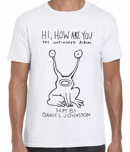 As Worn By Kurt Cobain Hi How Are You Daniel Johnston Unisex-T-Shirt Nirvana