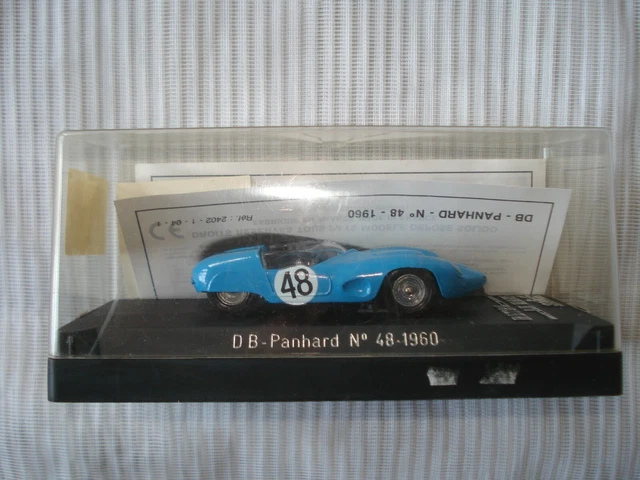 Ancienne Voiture Miniature DB Panhard Le Mans Par Solido - Échelle 1/43, Métal - Occasion En Bon état, Collection