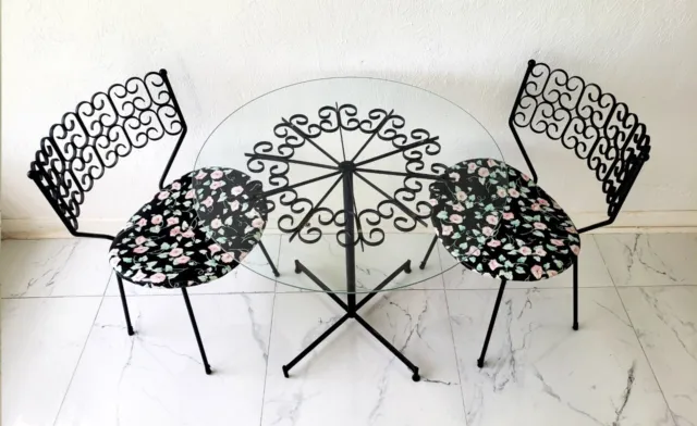 SALE Arthur Umanoff Raymor mid century bistro set