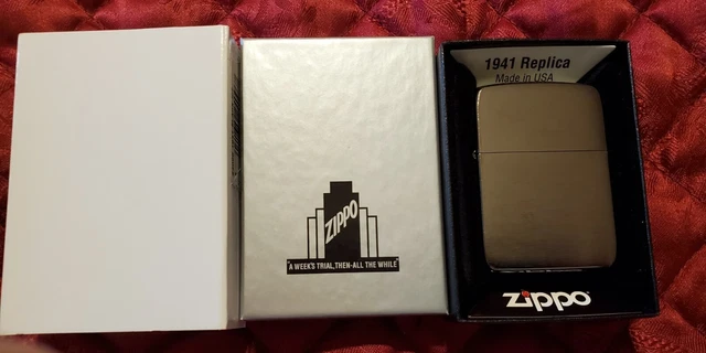 2015 Zippo Lighter 24096 1941 Replica Unfired