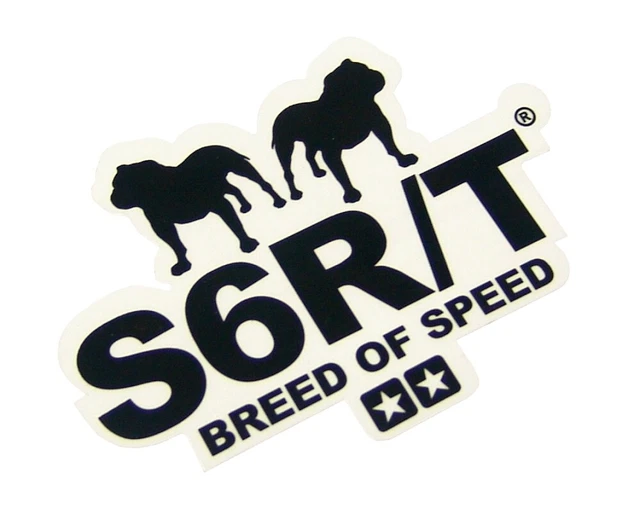 Autocollant STAGE6 R/T transparent Breed of Speed 91x65 mm