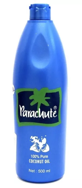 Parachute Coconut Hair Oil, 100% Pure, Hair oil Unrefined Coconut oil 200/500ml