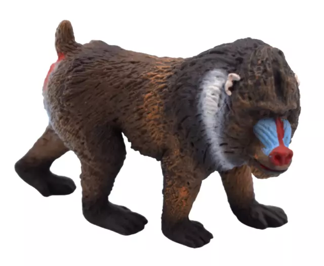 Schleich Mandrill Männchen 14715 Affe Figur Sehr guter Zustand 2013