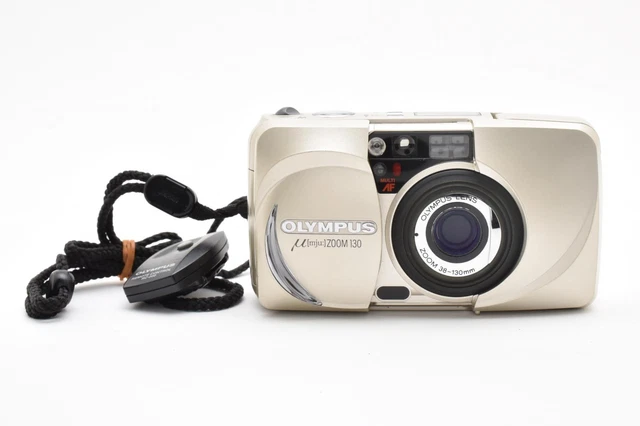 OLYMPUS Μ [MJU:] ZOOM F0627-127-3v Film Camera Used Easy to