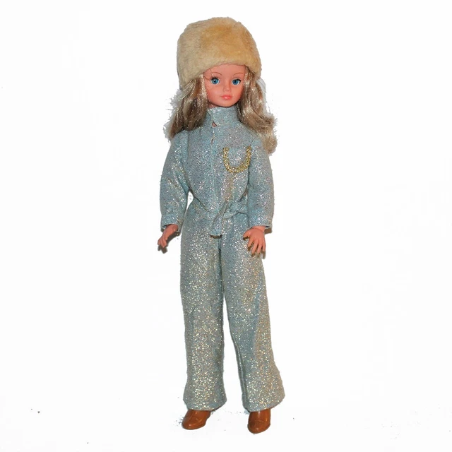 GRANDE POUPÉE BELLA VINTAGE - 60 Cm - France - Années 1960 - Plastique