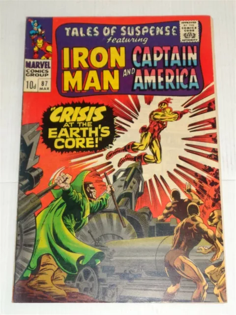 Tales Of Suspense #87 March 1967 Fn+ 6.5 Ironman Marvel Comics **