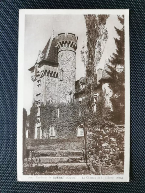 CPA 23 Environs de GUERET - Le Château de la Villatte