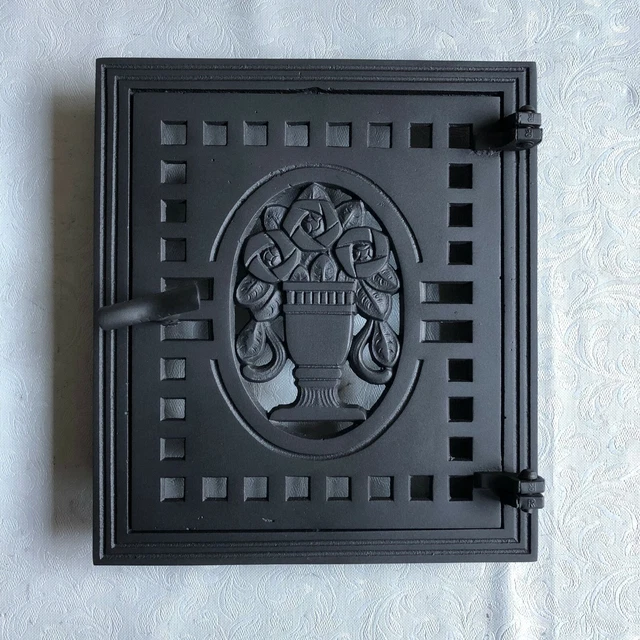 Ofentür Im Jugendstil - Dekorative Kamintür Für Kachelöfen