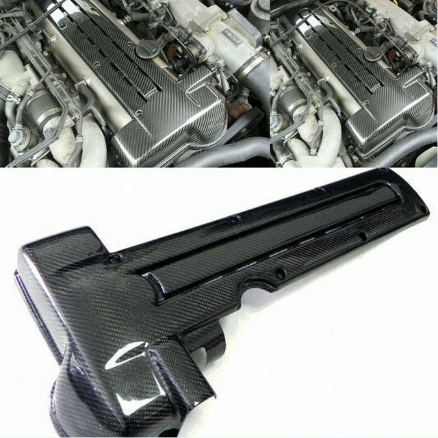 FOR TOYOTA SUPRA MK4 A80 2JZ VVTI Carbon Fiber Coil Spark Plug Engine