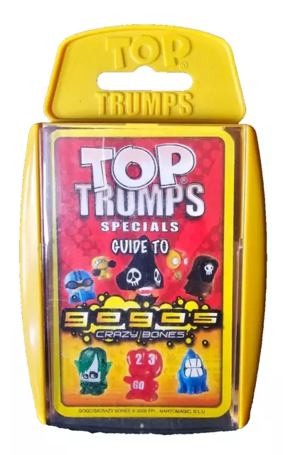 Top Trumps  Specials   Guide To Gogo's Crazy Bones Full Set