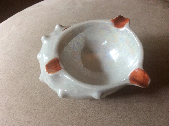 Vintage Sea Shell Conch ash tray Mid century Made in Japan 1950s minty
