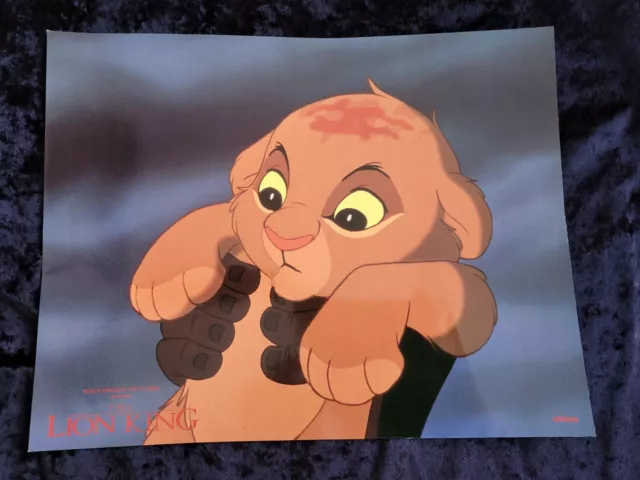 The Lion King lobby card #3 - Walt Disney - 11 x 14