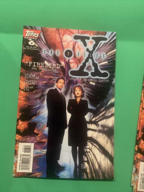 The X Files “Firebird” Comic Book Volume 6 (Topps Comics)