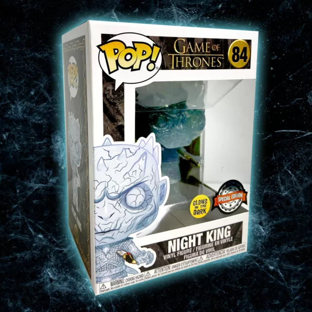 Funko Pop! Night King with Dagger #84 GITD Glow In The Dark Crystal Exclusive