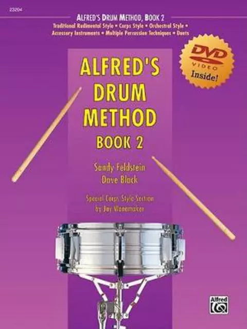 Alfred's Drum Method: Bk. 2 by Dave Black (English) Paperback Book