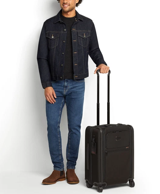 Tumi Alpha 3 Continental Expandable 4 Wheeled Carry-On Black 117162-1041 - $975 10