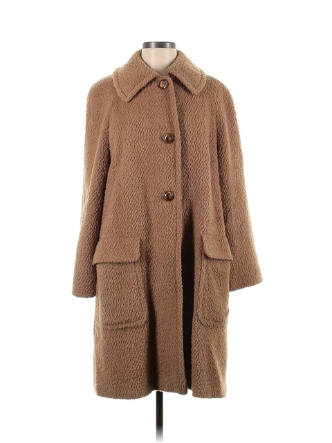Missoni Donna Women Brown Coat 8 Missoni Donna Women Brown Coat 8
