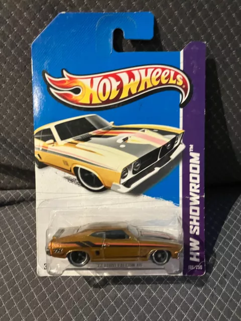 2013 Hot Wheels Super Treasure Hunt '73 Ford Falcon Xb Gt-351 Non-Mint Card