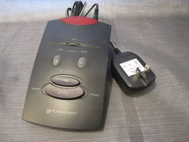 Plantronics S10A Telephone Phone System Base System - Works Great w Power Supply