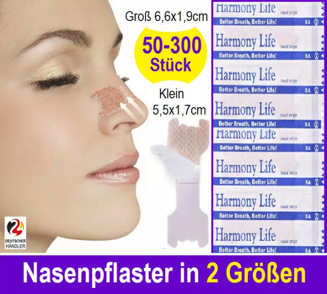 Nasenpflaster besser atmen mit Harmony Life Nasen Pflaster Anti schnarchen Nasal